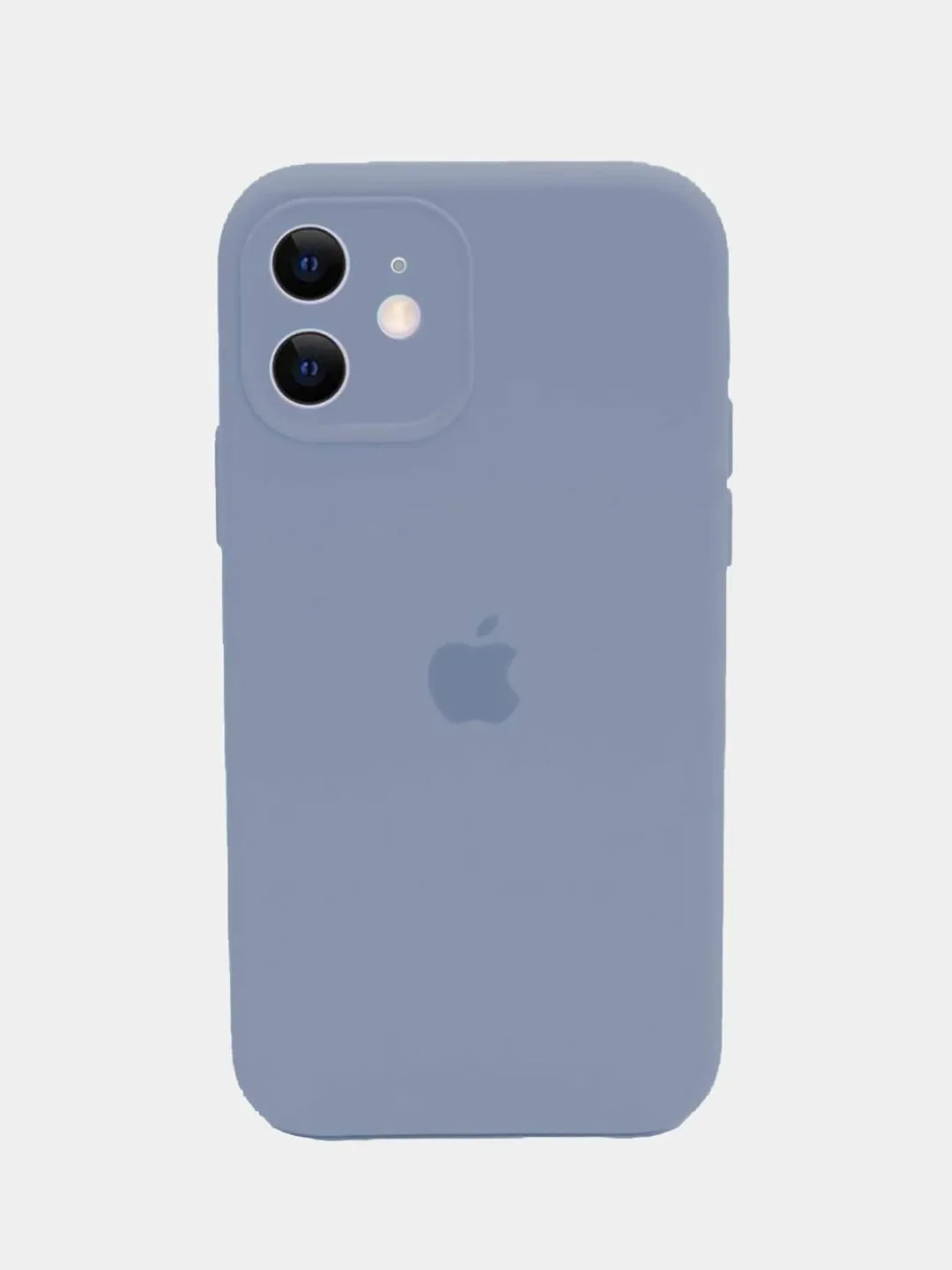 Манго чехол Silicone Case iPhone 11 с защитой камеры с бархатной подкладкой