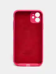 Конфетный чехол Silicone Case iPhone 11 с защитой камеры с бархатной подкладкой