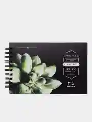 Блокнот для графики Малевичъ GrafArt, Total Black, 150 г/м, 15 х 10 см, 40 л