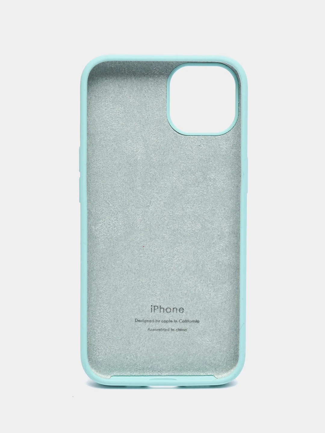 Мятный чехол Silicone Case ( Чехол силиконовый ) для iPhone 13 / 13 Pro / 13 Pro Max / 13 Mini