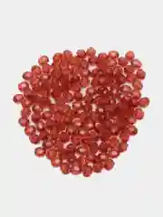 Бордовый бусины прозрачные, граненные, 8 мм