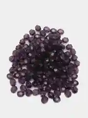 Фиолетовый бусины прозрачные, граненные, 8 мм