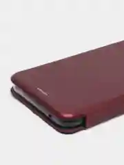 Багровый чехол-книжка для Samsung Galaxy A22S / А22 5G
