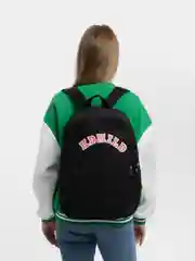 Черный рюкзак школьный, унисекс