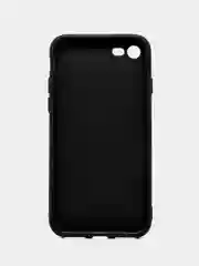 Черный силиконовый чехол с надписями для iPhone X/Xs, Xr, 11, 12/12Pro, 13/13Pro, 14/14Pro