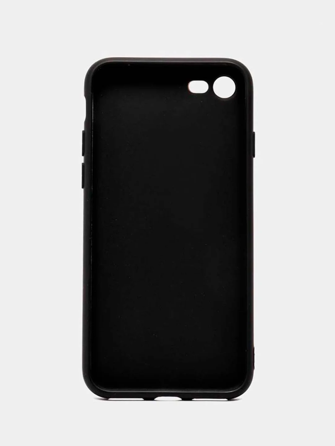 Коричневый силиконовый чехол с надписями для iPhone X/Xs, Xr, 11, 12/12Pro, 13/13Pro, 14/14Pro