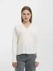 Белый джемпер женский