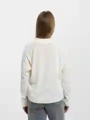 Бежевый меланж джемпер женский