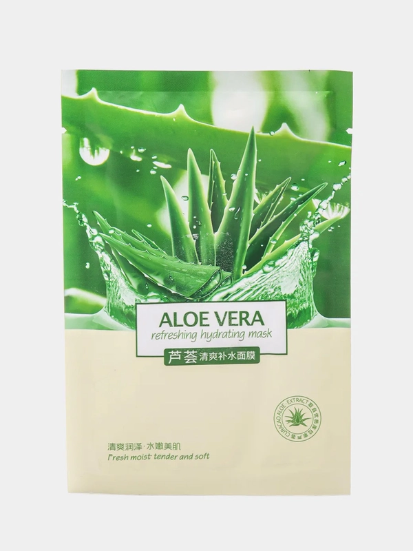 Тканевая маска Falian Aloe Vera, с экстрактом алоэ