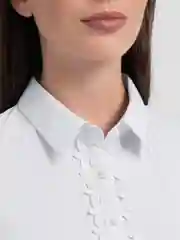 Рубашка, белая, женская
