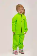 Лайм комбинезон детский флисовый JUVIS