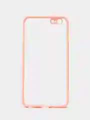 Розовый чехол на iPhone (Айфон) 6S, 7, 8 Plus, SE, 20, X, XS, XR, 11 Pro Max, 12 Mini, 13, 14, матовый