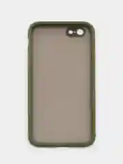 Лесной зеленый чехол на iPhone (Айфон) 6S, 7, 8 Plus, SE, 20, X, XS, XR, 11 Pro Max, 12 Mini, 13, 14, матовый