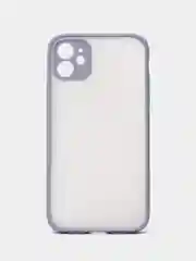 Синий меланж чехол на iPhone (Айфон) 6S, 7, 8 Plus, SE, 20, X, XS, XR, 11 Pro Max, 12 Mini, 13, 14, матовый