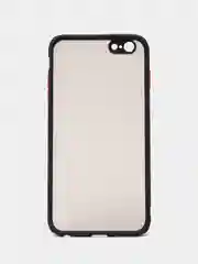 Черный чехол на iPhone (Айфон) 6S, 7, 8 Plus, SE, 20, X, XS, XR, 11 Pro Max, 12 Mini, 13, 14, матовый