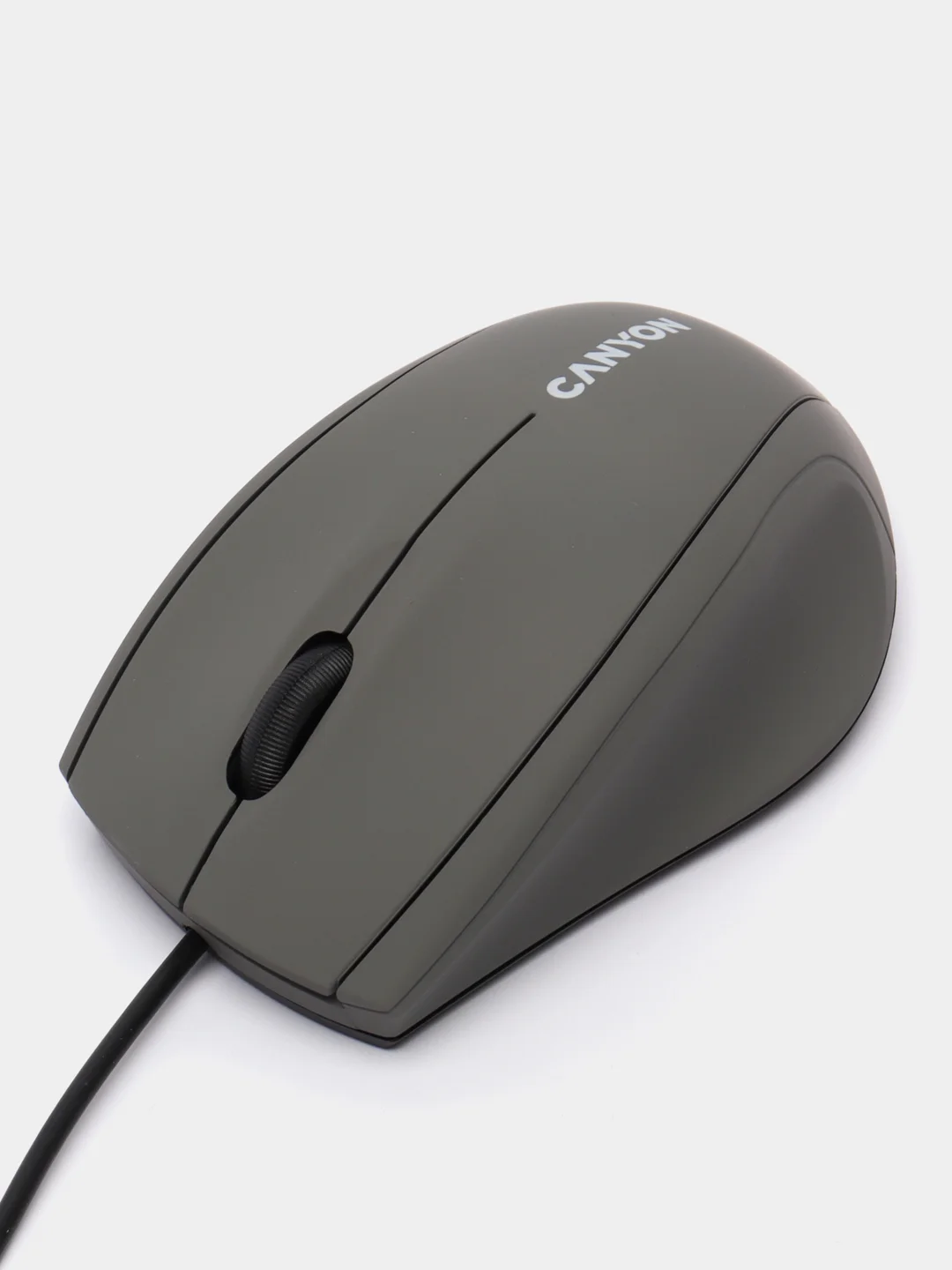 Серый мышь проводная Canyon CNE-CMS05DG