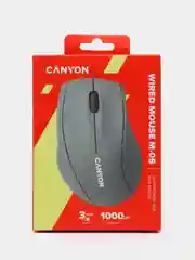 Серый мышь проводная Canyon CNE-CMS05DG
