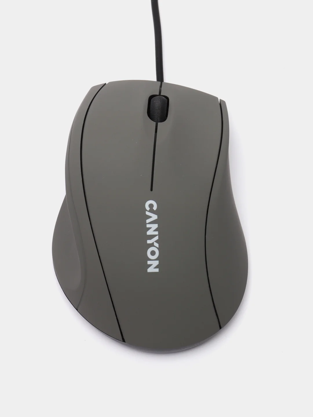 Серый мышь проводная Canyon CNE-CMS05DG