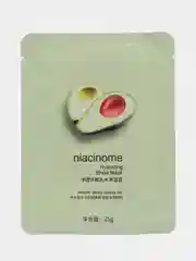 Мятный тканевые маски для лица, с гиалуроновой кислотой