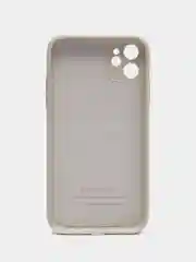 Бежевый меланж ударопрочный чехол для iPhone 7, 8 Plus, X, XS, XR, 11, 12, 13, 14 Pro Max, mini, айфон, про макс