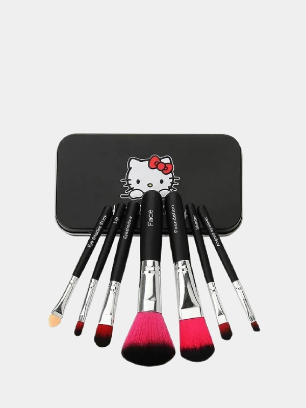 Hello Kitty кисти для макияжа , 7 шт