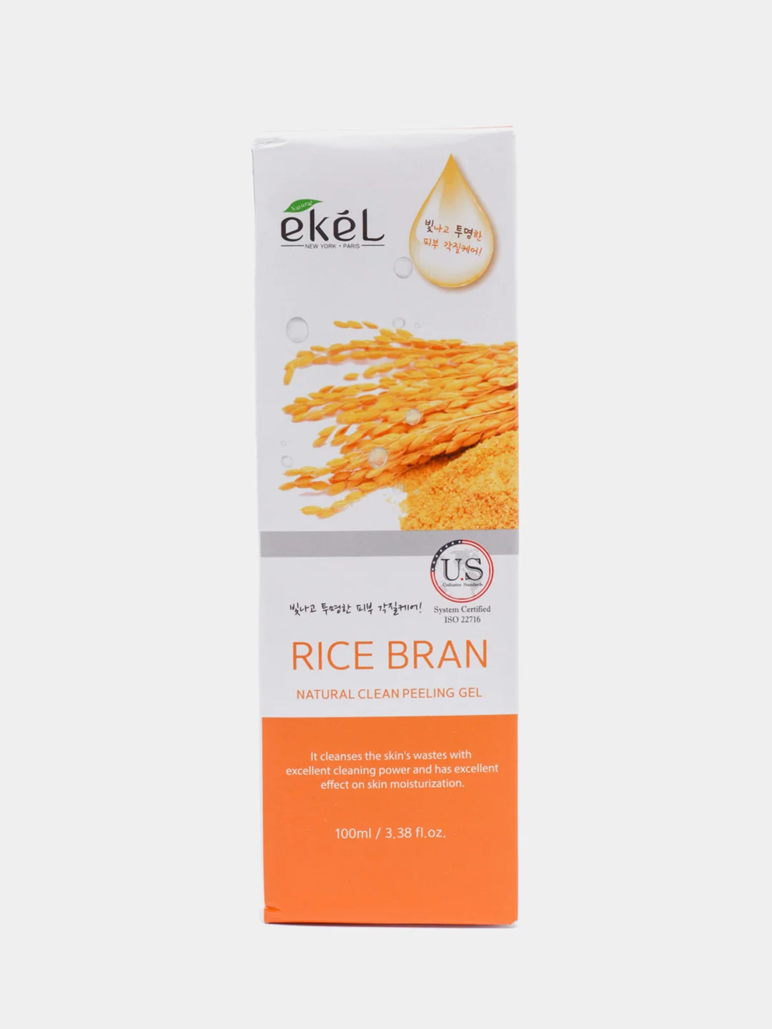 Золотой пиллинг для лица EKEL Natural Clean Peeling Gel, 100 мл