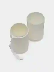 Белый футляр для зубной щетки и пасты / Органайзер дорожный