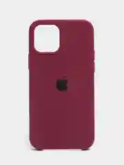 Бордовый чехол силиконовый Silicone Case для iPhone 12, 12 Pro, 12 Pro Max, 12 Mini