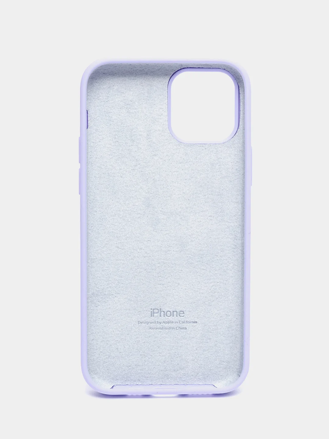 Лавандовый чехол силиконовый Silicone Case для iPhone 12, 12 Pro, 12 Pro Max, 12 Mini