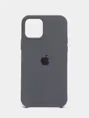 Угольный чехол силиконовый Silicone Case для iPhone 12, 12 Pro, 12 Pro Max, 12 Mini
