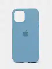 Голубой чехол силиконовый Silicone Case для iPhone 12, 12 Pro, 12 Pro Max, 12 Mini