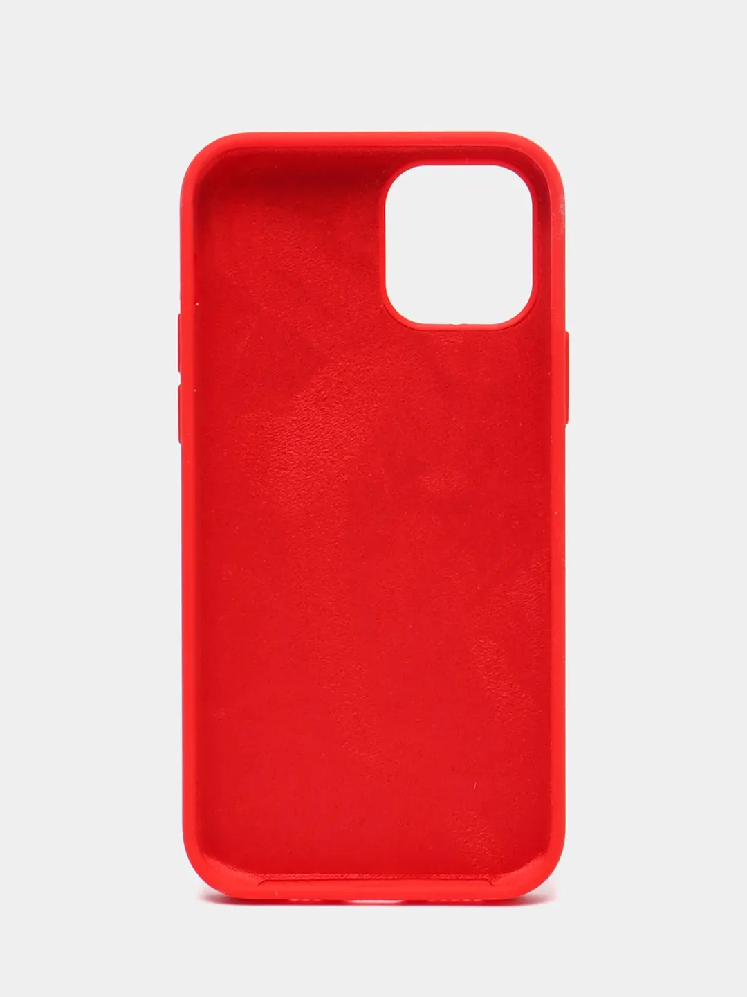 Красный чехол силиконовый Silicone Case для iPhone 12, 12 Pro, 12 Pro Max, 12 Mini