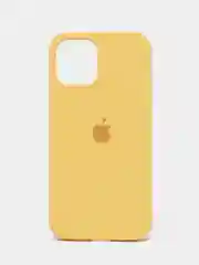 Желтый чехол силиконовый Silicone Case для iPhone 12, 12 Pro, 12 Pro Max, 12 Mini