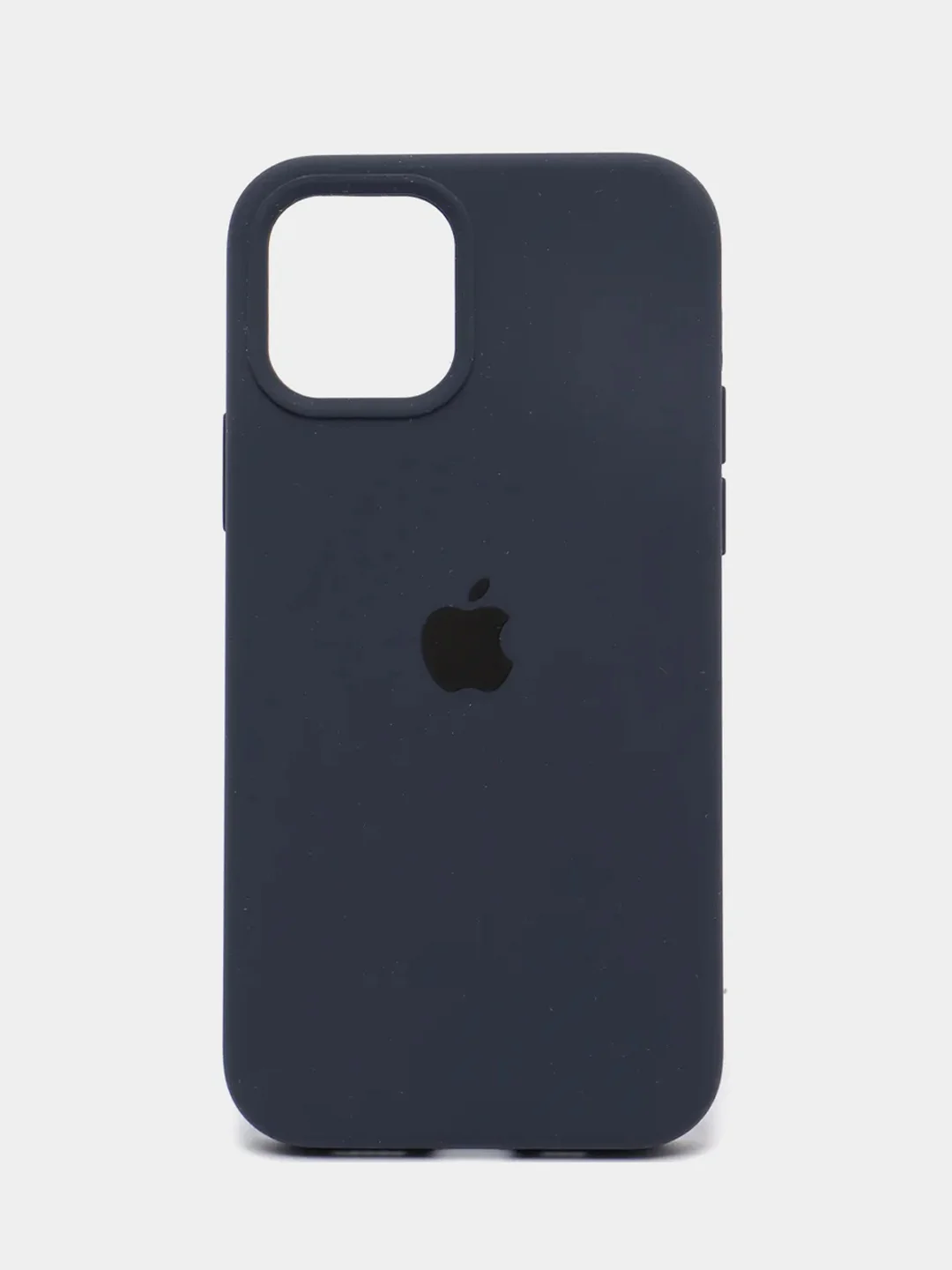 Темно-синий чехол силиконовый Silicone Case для iPhone 12, 12 Pro, 12 Pro Max, 12 Mini