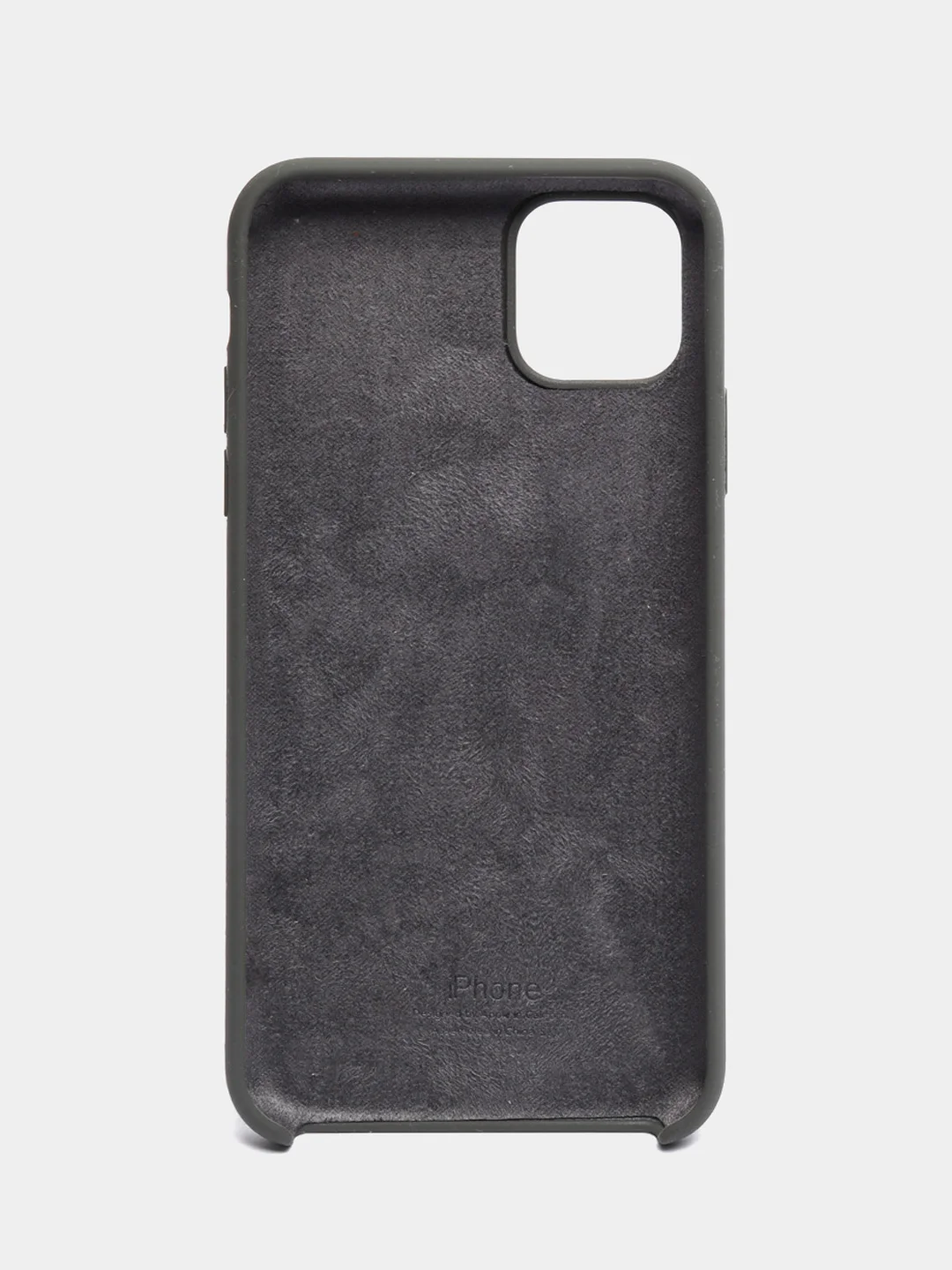Тёмно-серый чехол силиконовый Silicone Case для iPhone 12, 12 Pro, 12 Pro Max, 12 Mini