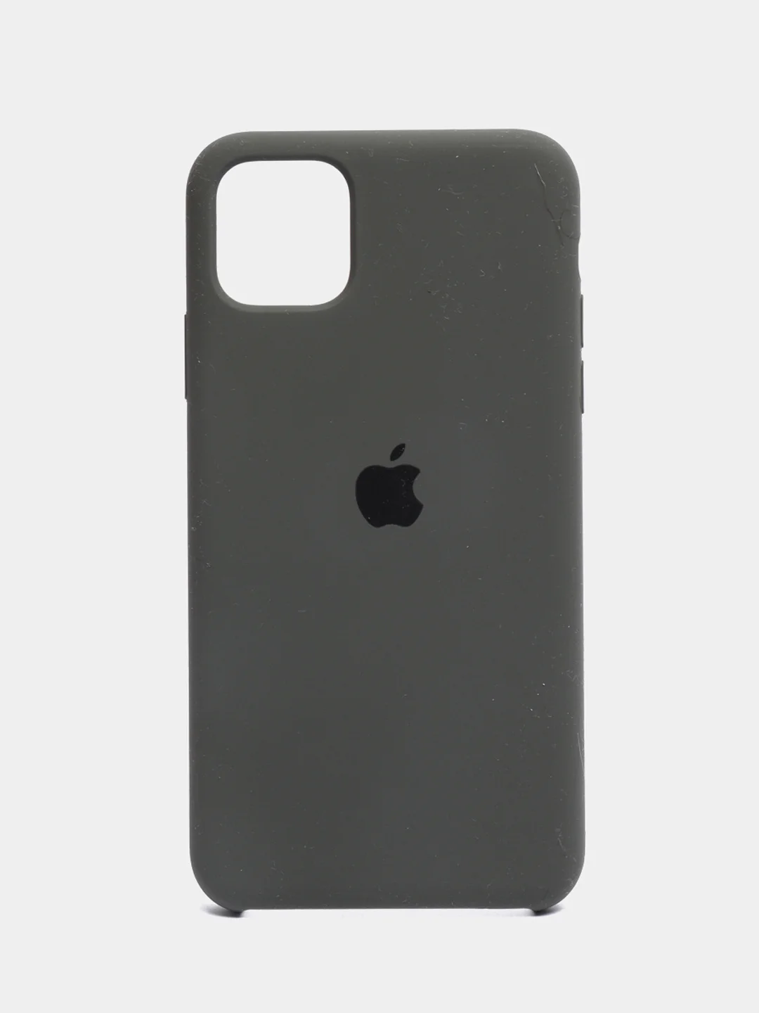Тёмно-серый чехол силиконовый Silicone Case для iPhone 12, 12 Pro, 12 Pro Max, 12 Mini