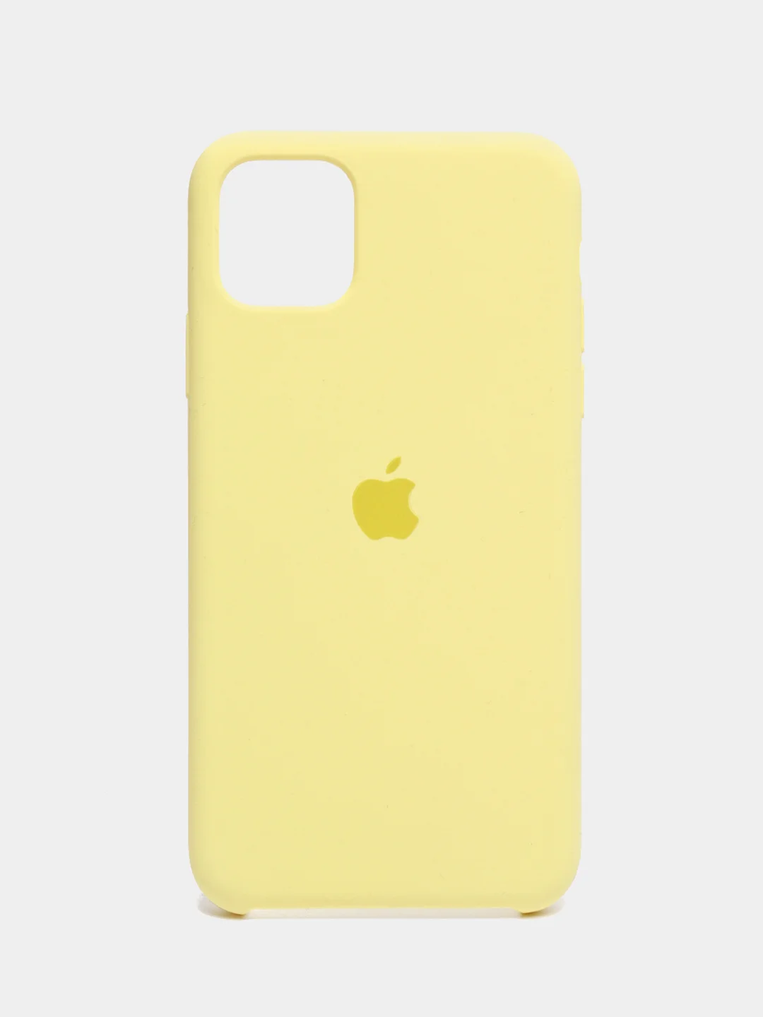 Лимонный чехол силиконовый Silicone Case для iPhone 12, 12 Pro, 12 Pro Max, 12 Mini