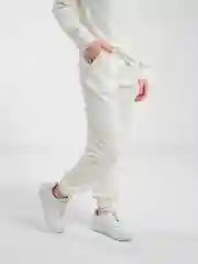 Молочный костюм спортивный женский, комплект свитшот и брюки