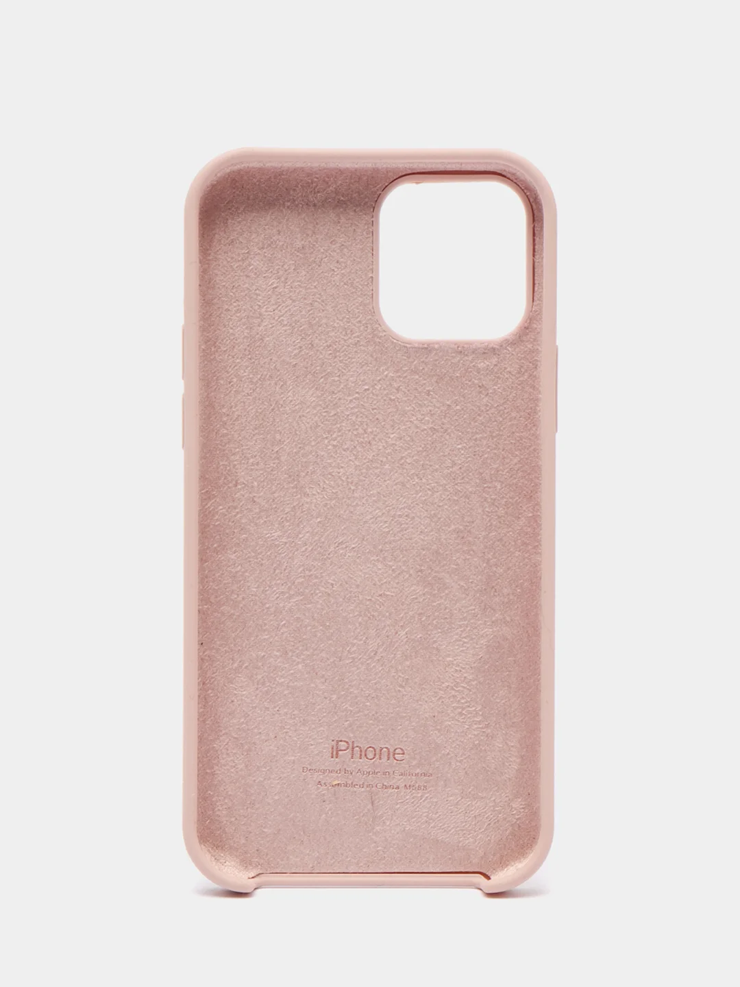 Светло-бежевый чехол силиконовый Silicone Case для iPhone 12, 12 Pro, 12 Pro Max, 12 Mini