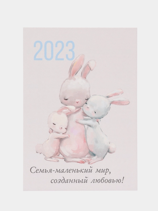 Календарь карманный, с мотивирующими фразами, 12 штук