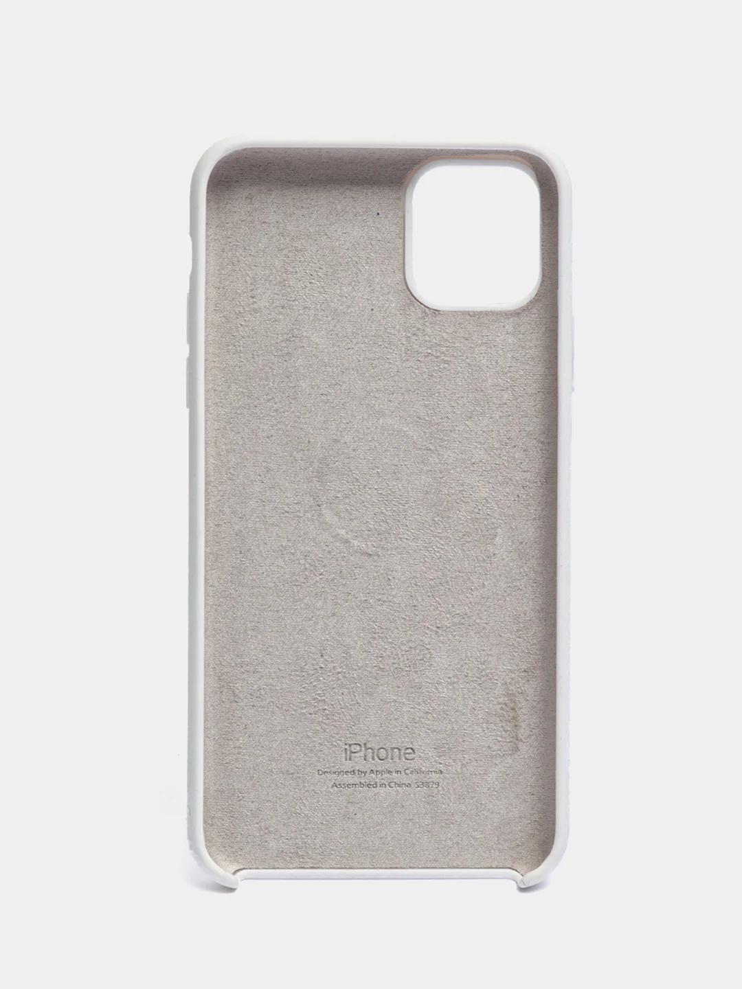 Белый чехол силиконовый Silicone Case для iPhone 12, 12 Pro, 12 Pro Max, 12 Mini