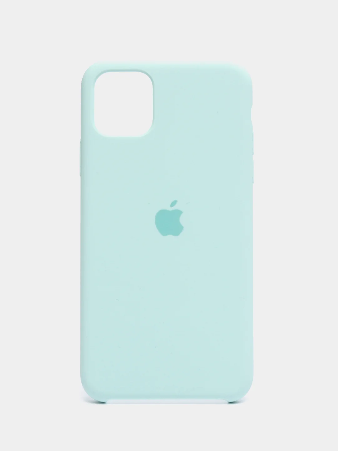 Мятный чехол силиконовый Silicone Case для iPhone 12, 12 Pro, 12 Pro Max, 12 Mini