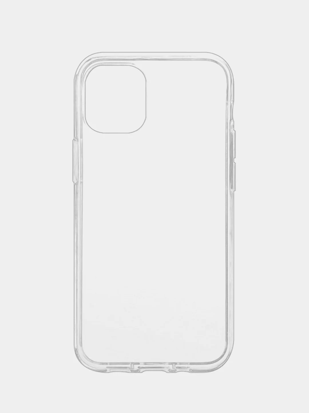 Прозрачный чехол силиконовый Silicone Case для iPhone 12, 12 Pro, 12 Pro Max, 12 Mini