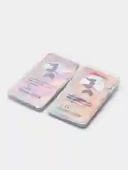 Голубой цветные контактные линзы "Хэллоуин и косплей", 2 штуки / на 1 год, 4 оттенка