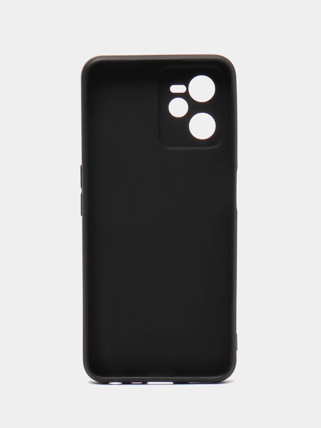 Черный чехол матовый Realme C35
