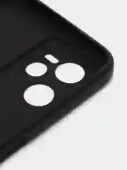 Черный чехол матовый Realme C35
