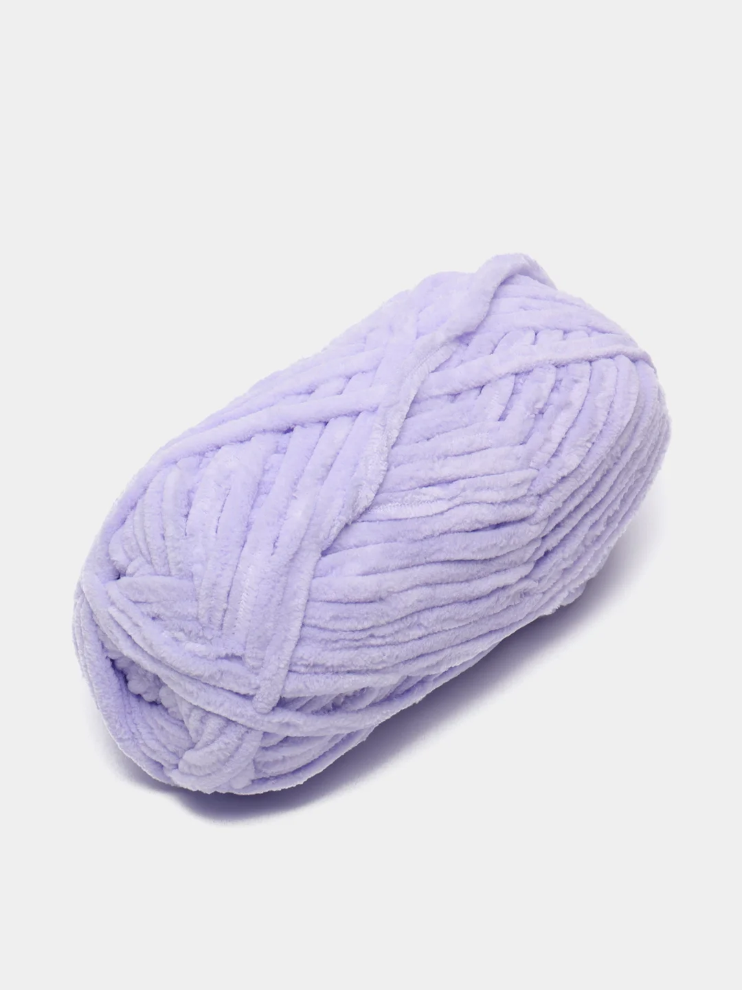 Лавандовый пряжа плюшевая Alize Velluto (Ализе Веллуто), 100 г, 68 м