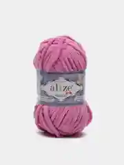 Пастельно-коралловый пряжа плюшевая Alize Velluto (Ализе Веллуто), 100 г, 68 м
