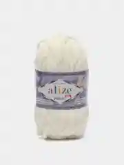 Молочный пряжа плюшевая Alize Velluto (Ализе Веллуто), 100 г, 68 м