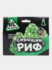 Зеленый набор для опытов Re-Агенты "Сияющий риф"